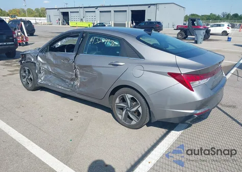 2023 Hyundai Elantra Limited from USA, damaged, VIN KMHLP4AG2PU372949